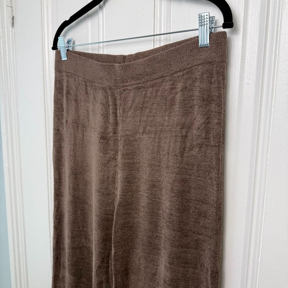 Barefoot Dreams CozyChic Ultra Lite Pants Womens Medium Tall Brown NWOT - Picture 2 of 7